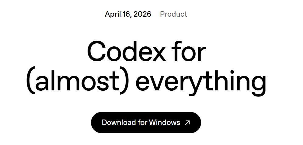 “OpenAI Codex expansion into cross‑app agent workflows (launch reactions)”