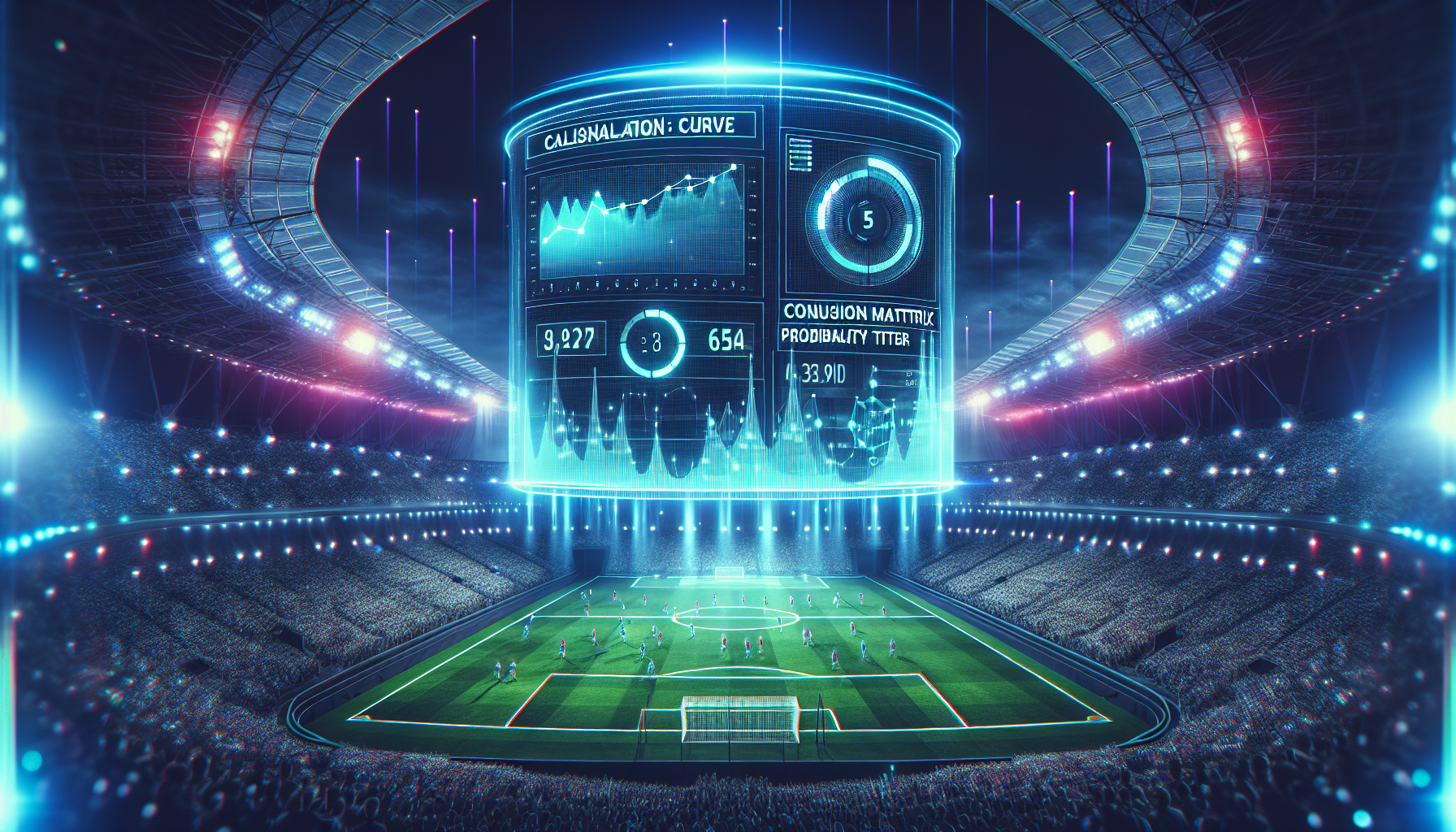Backtesting and calibration visualization for football prediction system