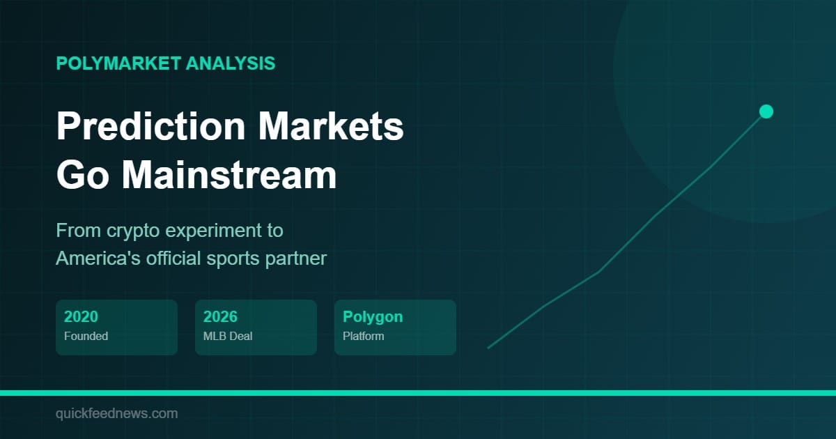 Polymarket and the Mainstreaming of Prediction Markets: How a Crypto Platform Became America’s Newest Sports Data Partner