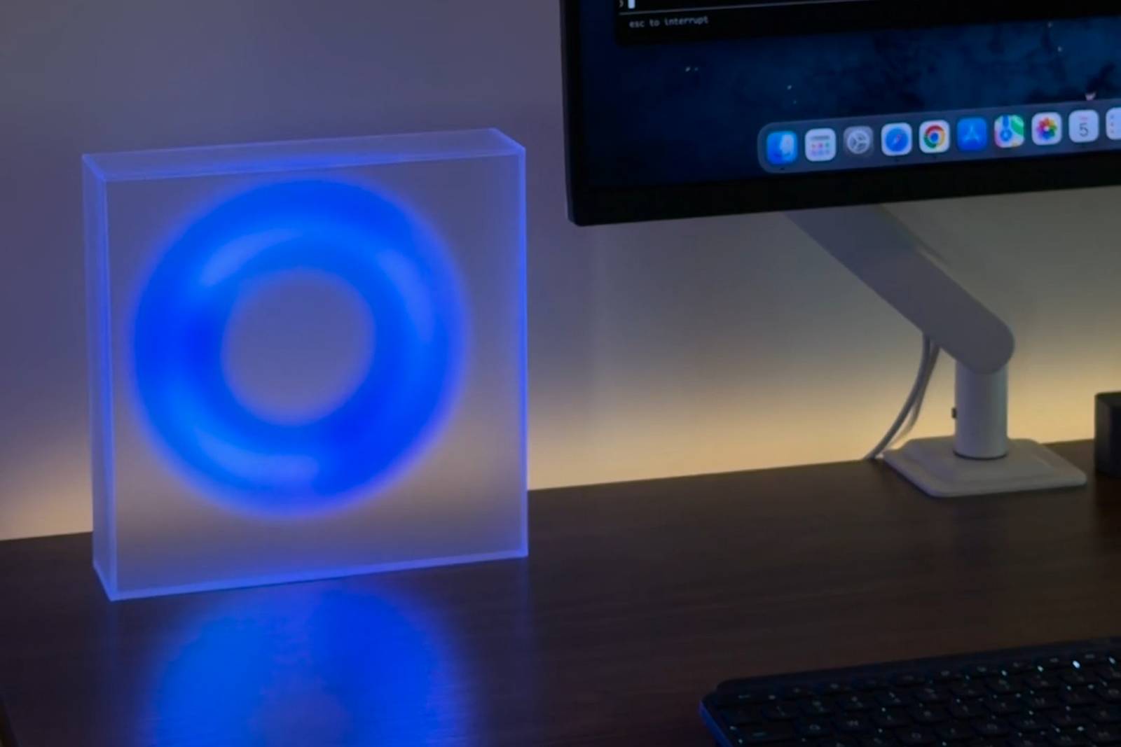 Transforming LED Lights into Live Claude Code Status Indicators
